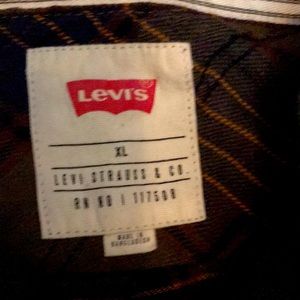 EXTRA LARGE MEN LEVI’S STRAUSS & CO. LONG SLEEVE SHIRT